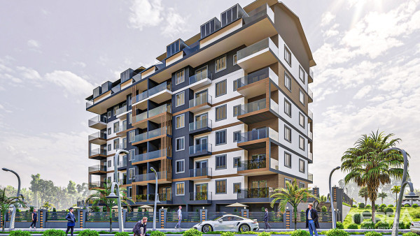 Flats for Sale in Gazipaşa Near the State Hospital