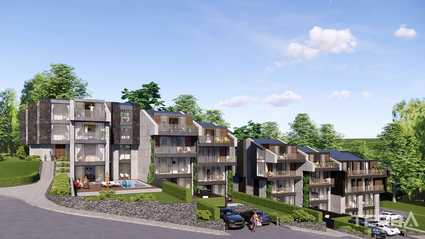 Роскошная жизнь с элегантными виллами Seven Hill, Сарыер, Стамбул - 92247