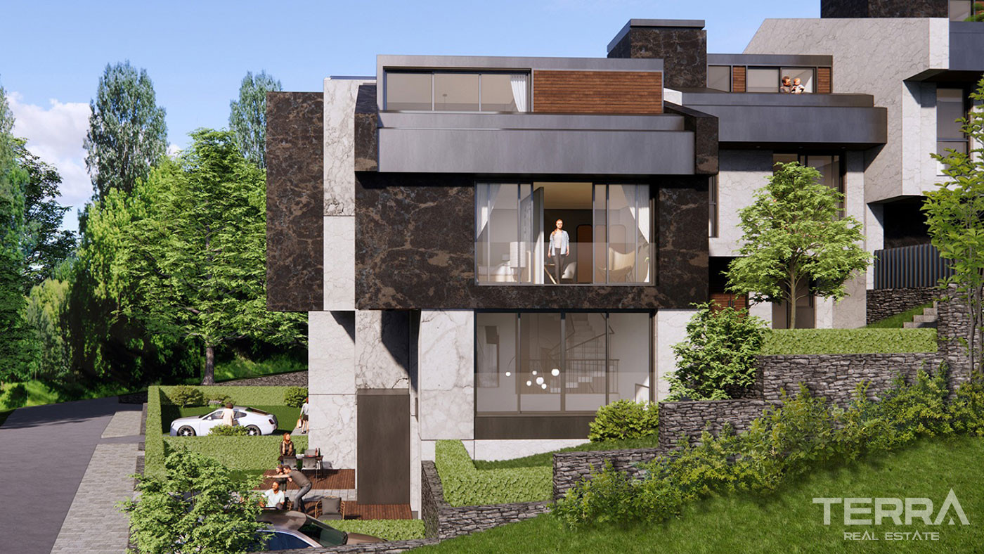 Роскошная жизнь с элегантными виллами Seven Hill, Сарыер, Стамбул - 92248