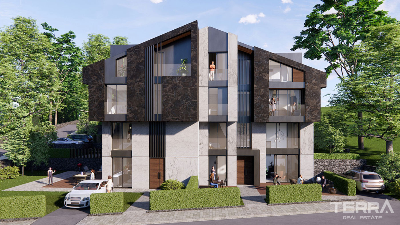 Роскошная жизнь с элегантными виллами Seven Hill, Сарыер, Стамбул - 92250