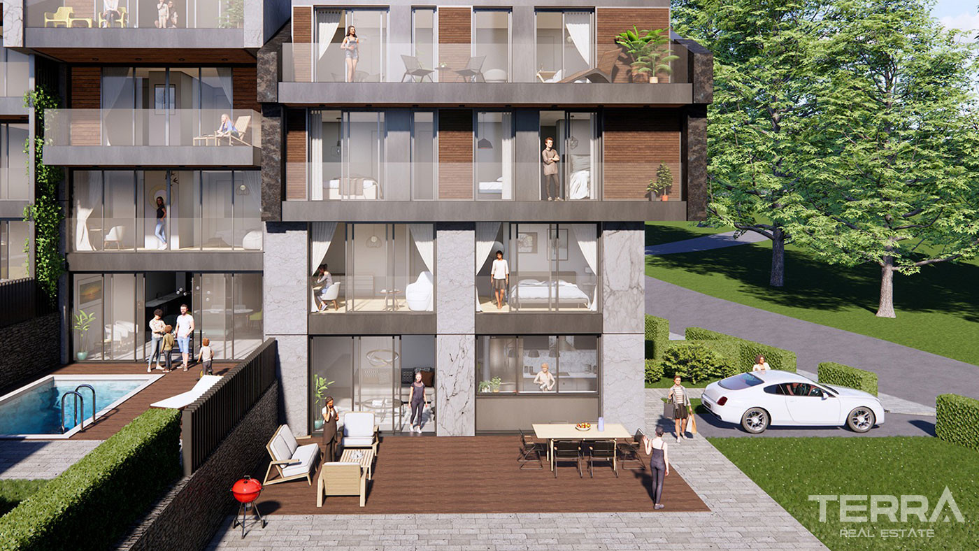 Роскошная жизнь с элегантными виллами Seven Hill, Сарыер, Стамбул - 92252