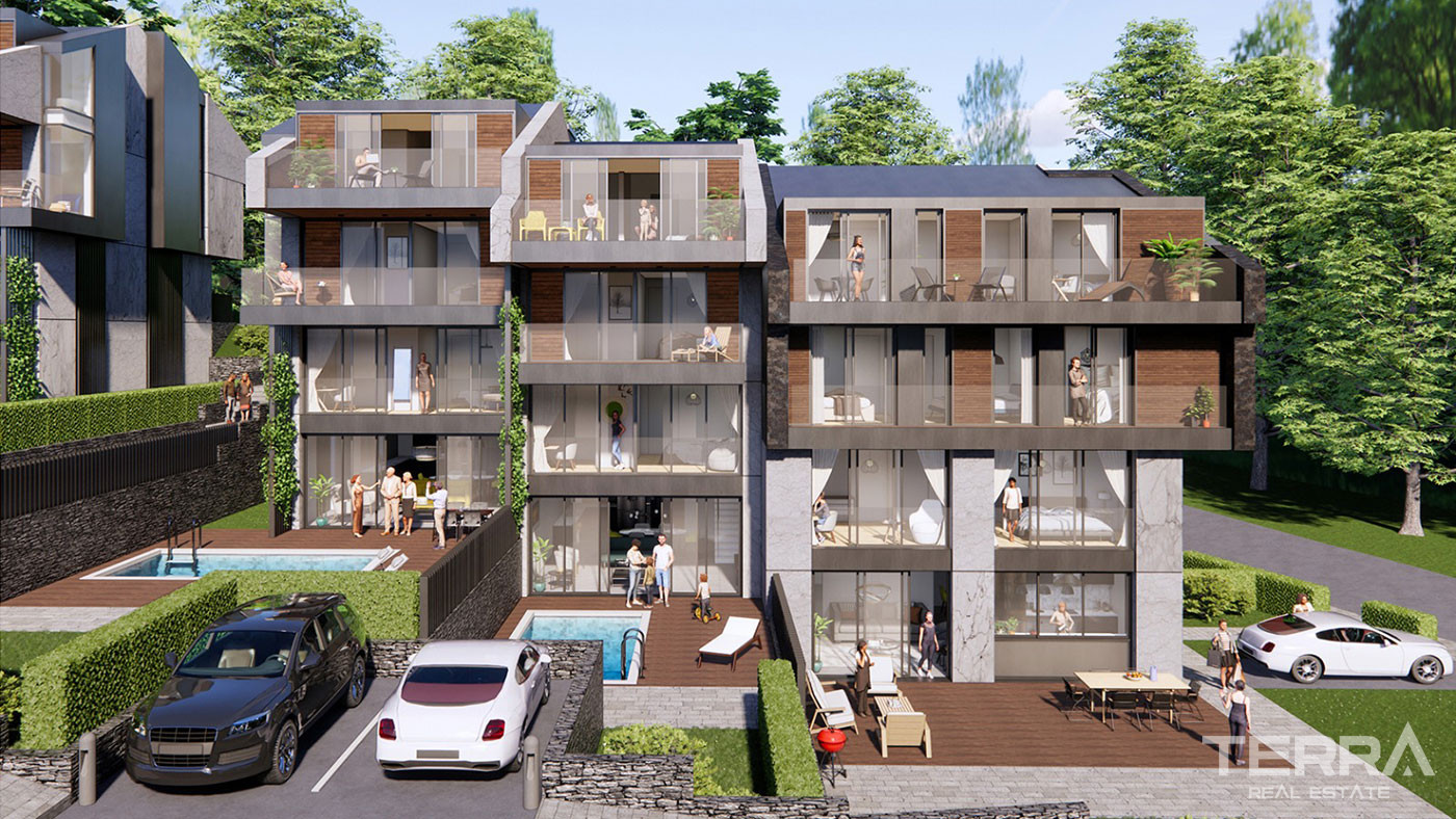 Роскошная жизнь с элегантными виллами Seven Hill, Сарыер, Стамбул - 92253