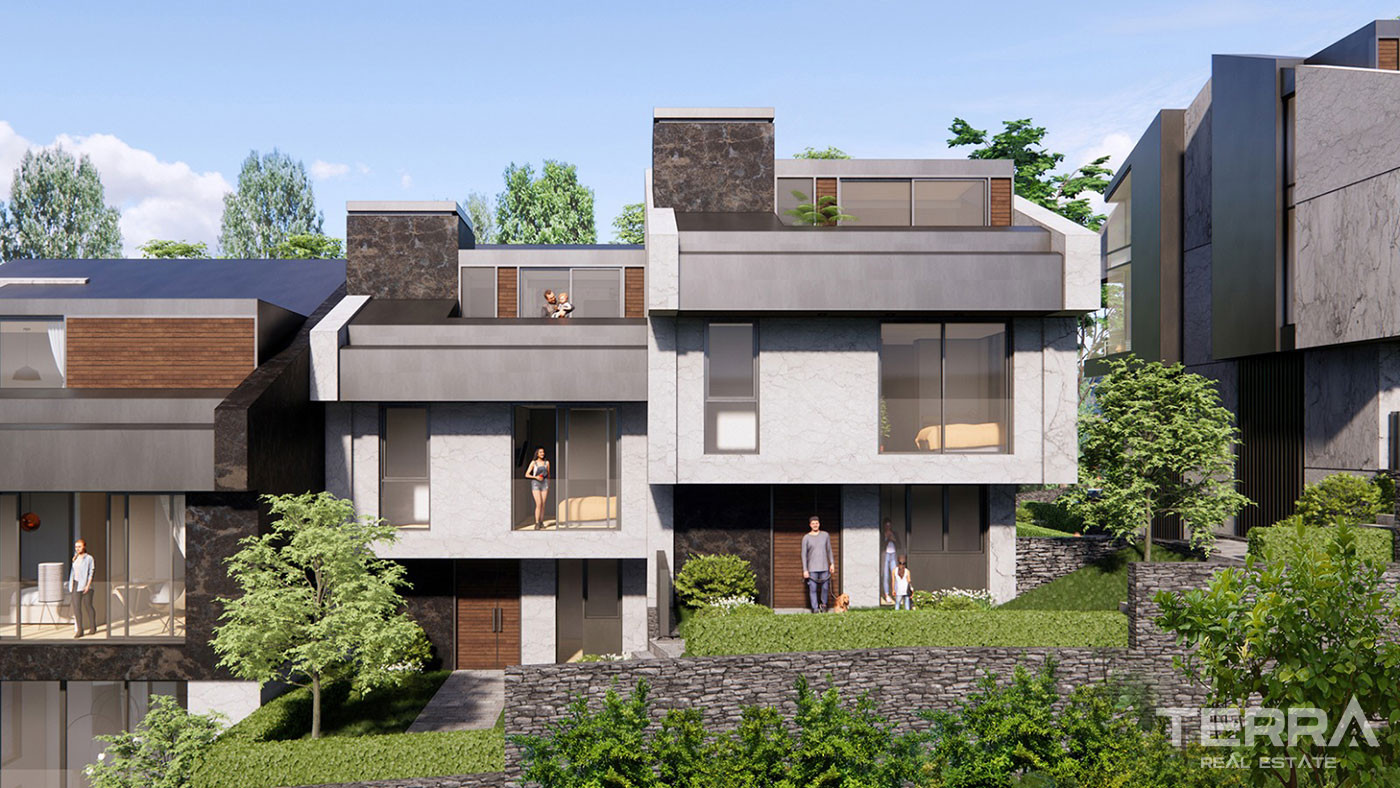 Роскошная жизнь с элегантными виллами Seven Hill, Сарыер, Стамбул - 92254