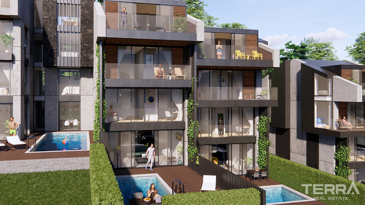 Роскошная жизнь с элегантными виллами Seven Hill, Сарыер, Стамбул - 92259
