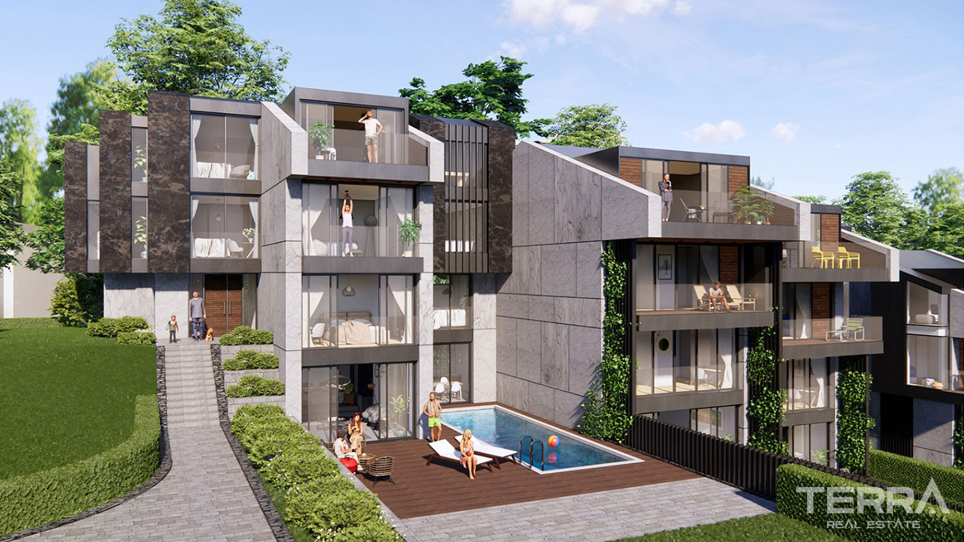 Роскошная жизнь с элегантными виллами Seven Hill, Сарыер, Стамбул - 92261