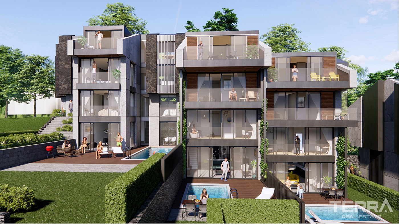 Роскошная жизнь с элегантными виллами Seven Hill, Сарыер, Стамбул - 92263