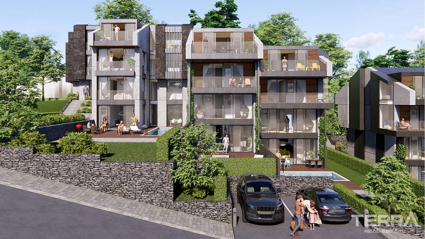 Роскошная жизнь с элегантными виллами Seven Hill, Сарыер, Стамбул - 92266