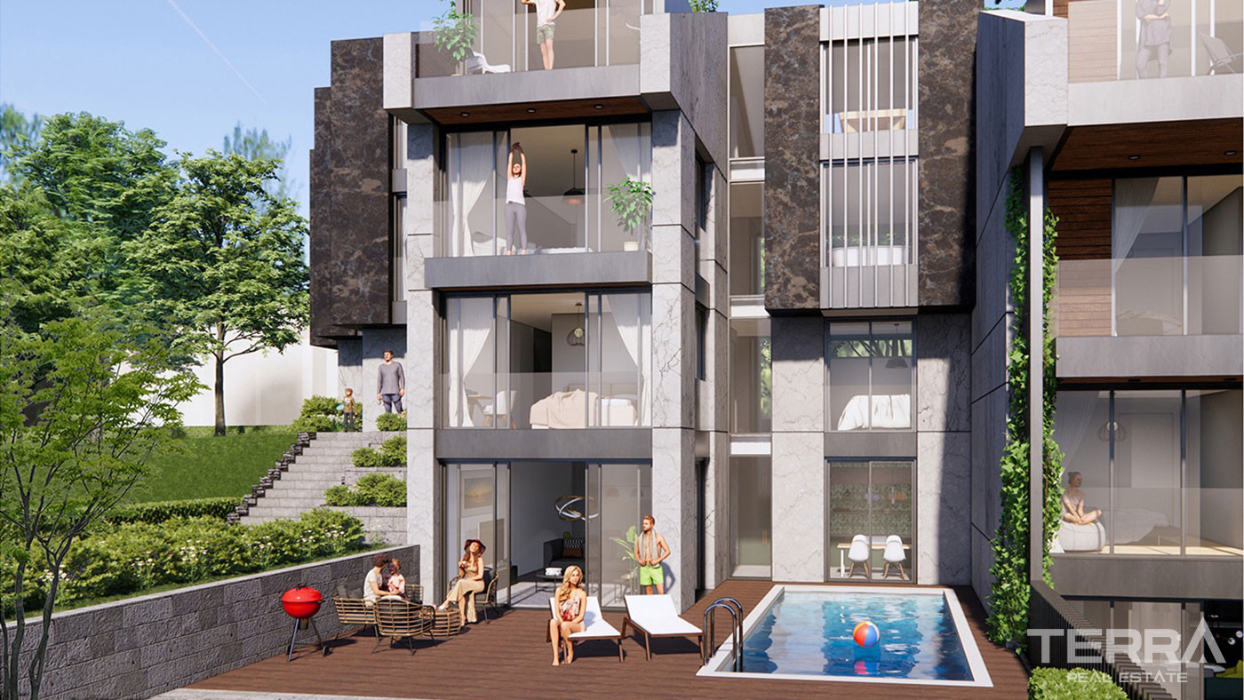 Роскошная жизнь с элегантными виллами Seven Hill, Сарыер, Стамбул - 92270
