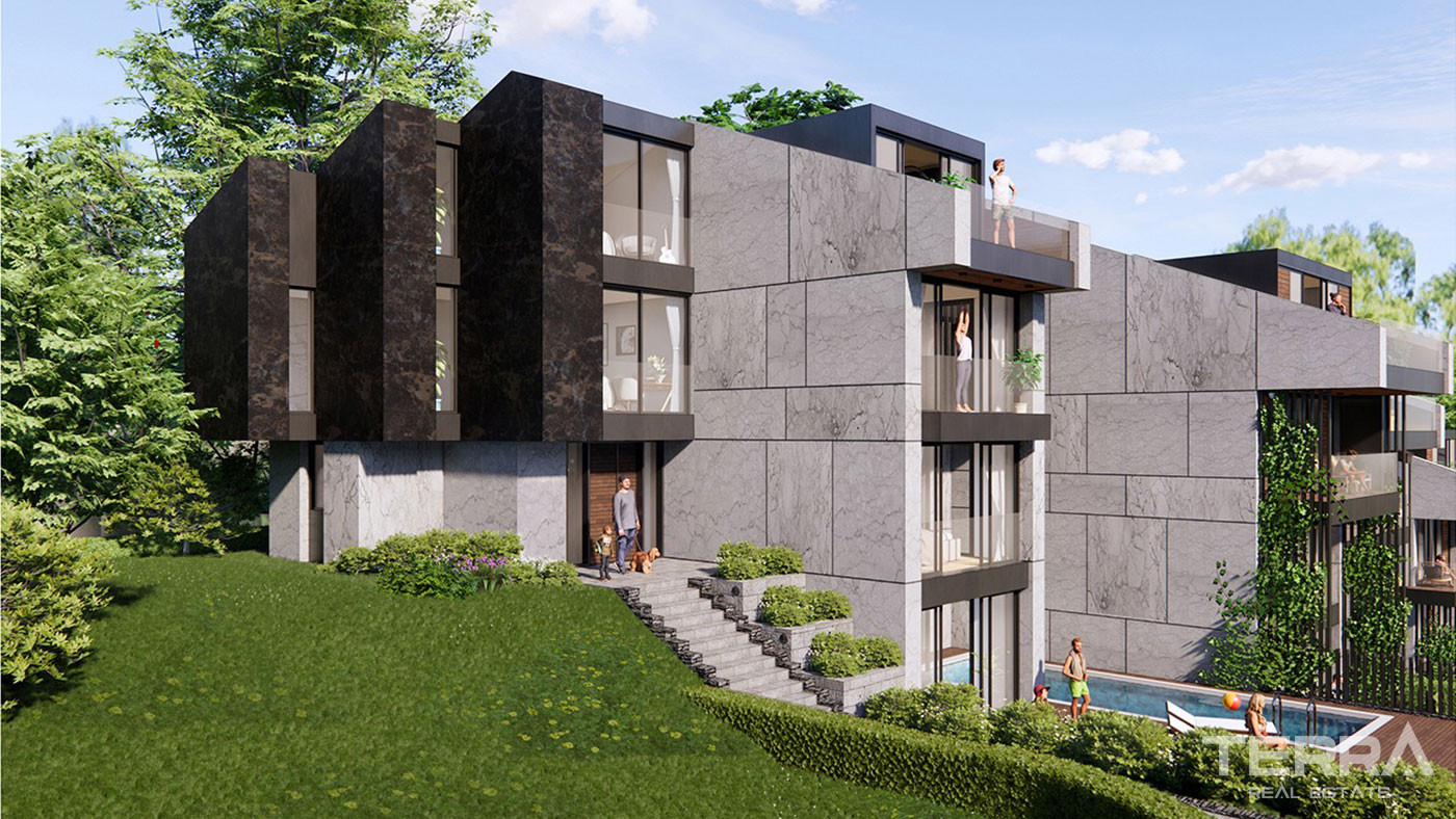 Роскошная жизнь с элегантными виллами Seven Hill, Сарыер, Стамбул - 92272