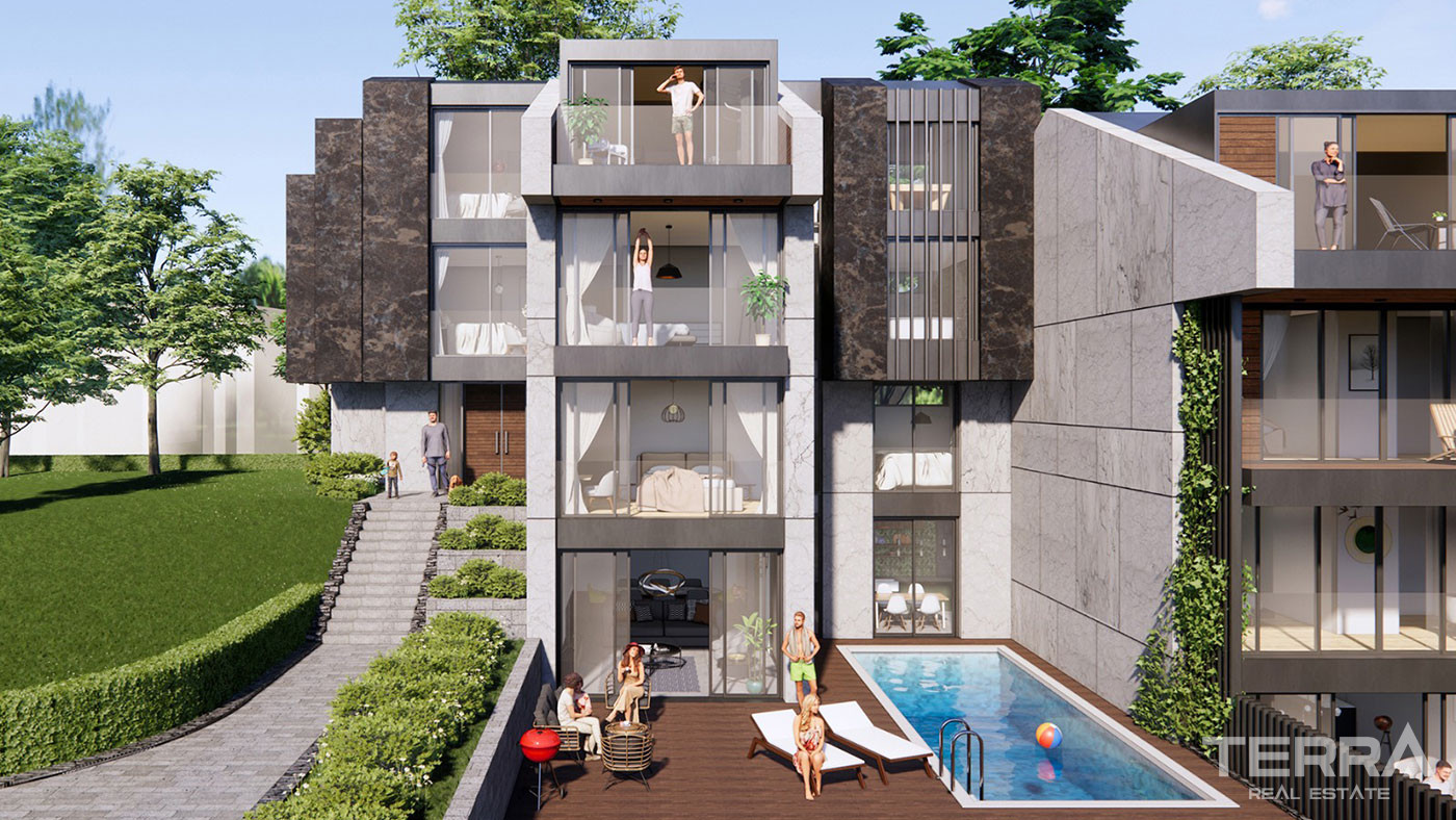 Роскошная жизнь с элегантными виллами Seven Hill, Сарыер, Стамбул - 92277