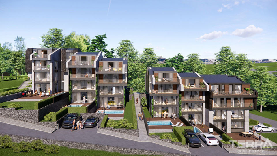 Luxury Villas for Sale in Istanbul, in Sarıyer - Seven Hill Villas