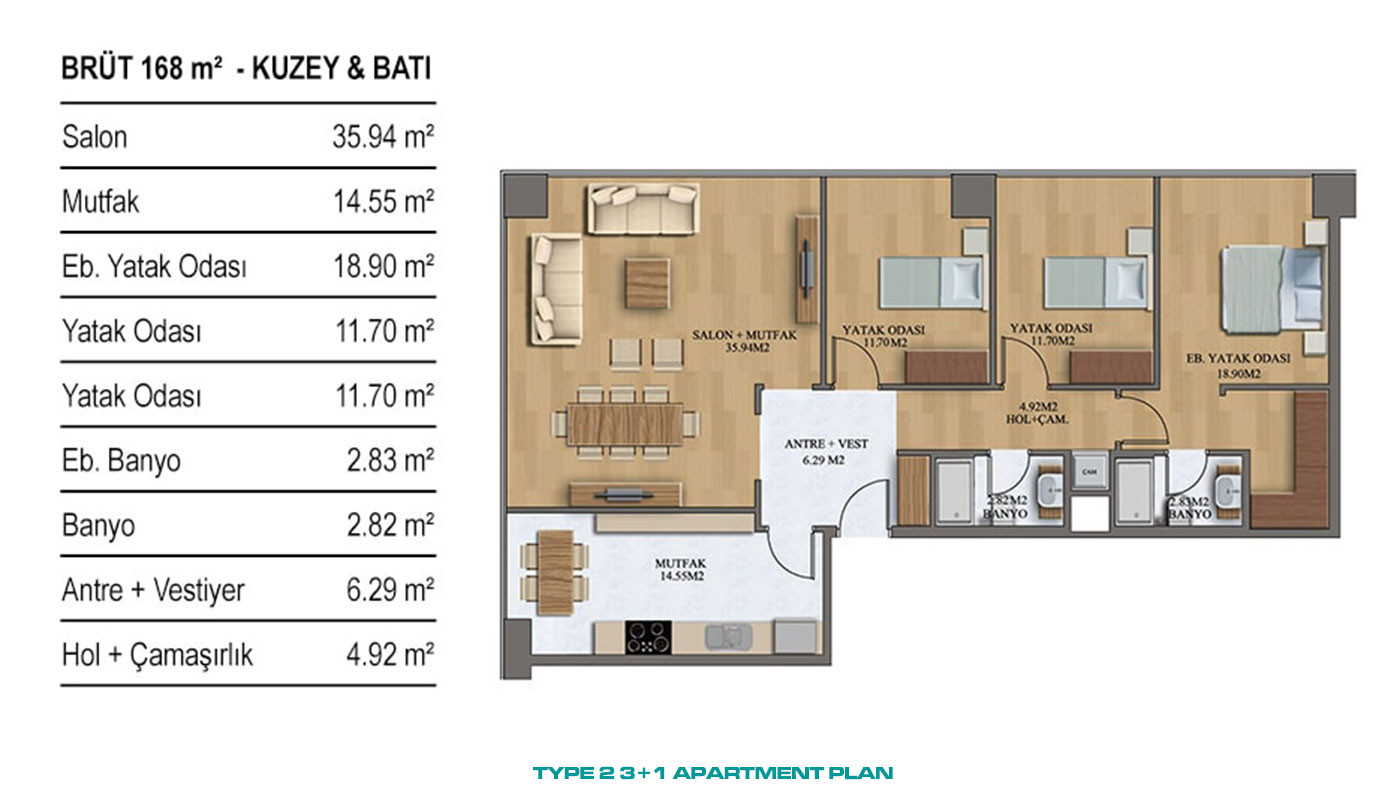 Apartments for Sale in İstanbul, Kadıköy - İstanbul 216 - 92324
