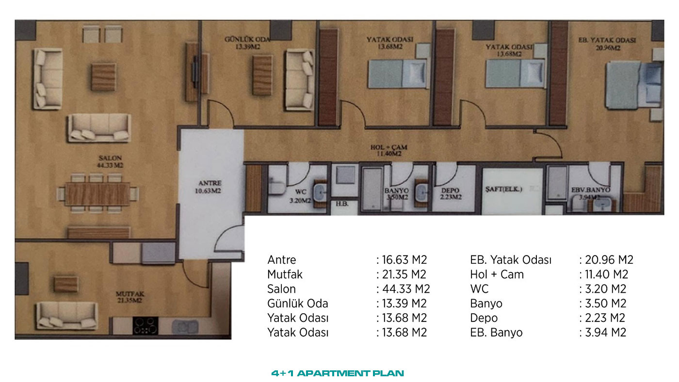 Apartments for Sale in İstanbul, Kadıköy - İstanbul 216 - 92325