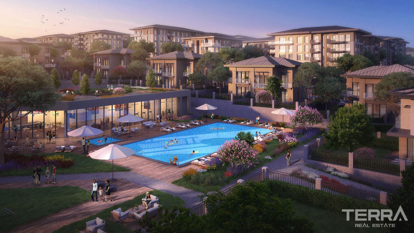 Luxurious Family Concept From Spacious Villas in Küçükçekmece - 92660