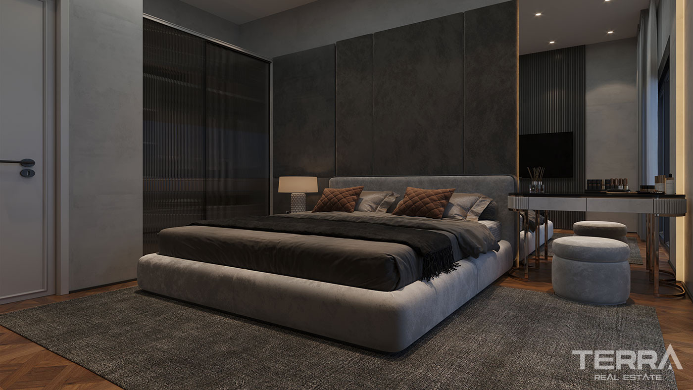 Magnificent Sea View Villas in a Serene Setting of Tepe, Alanya - 92366