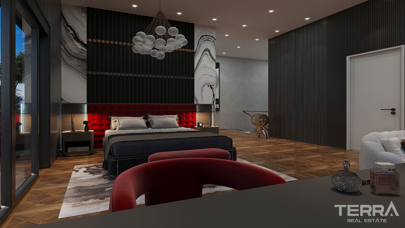Magnificent Sea View Villas in a Serene Setting of Tepe, Alanya - 92378