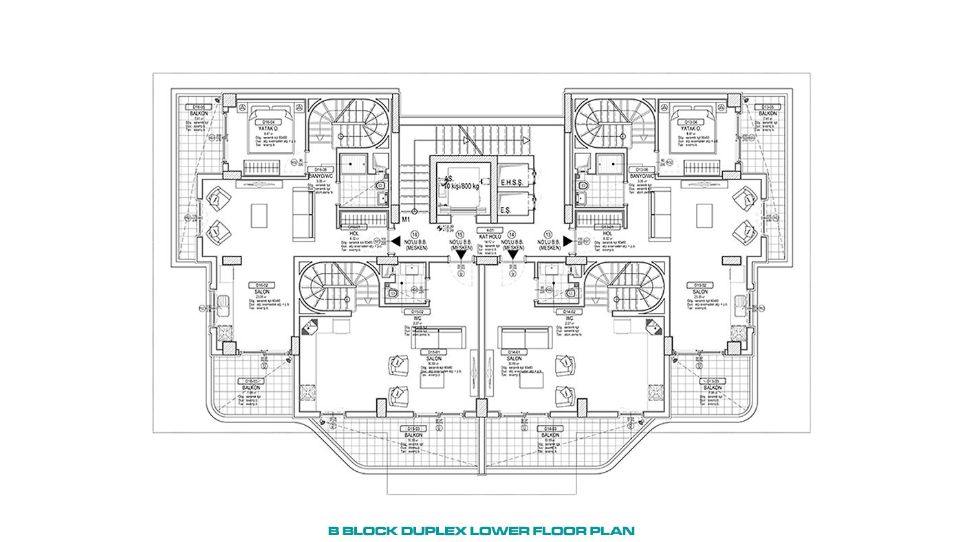Contemporary Flats Featuring Calming Sea Views in Alanya, Kargıcak - 92459
