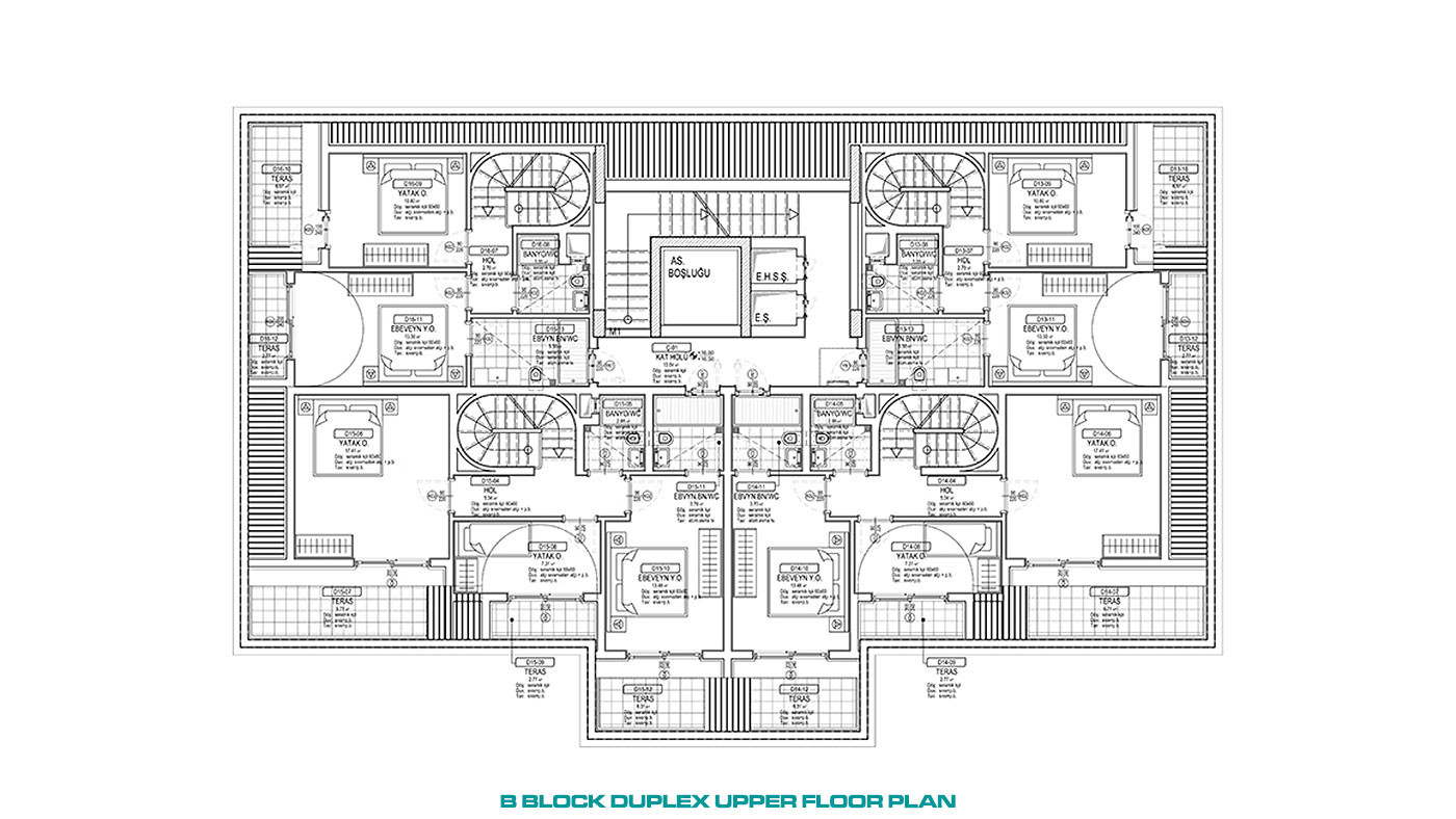 Contemporary Flats Featuring Calming Sea Views in Alanya, Kargıcak - 92461