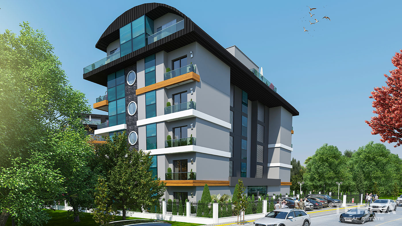 Modern Apartment Complex with Extensive Facilities in Oba, Alanya - 92463