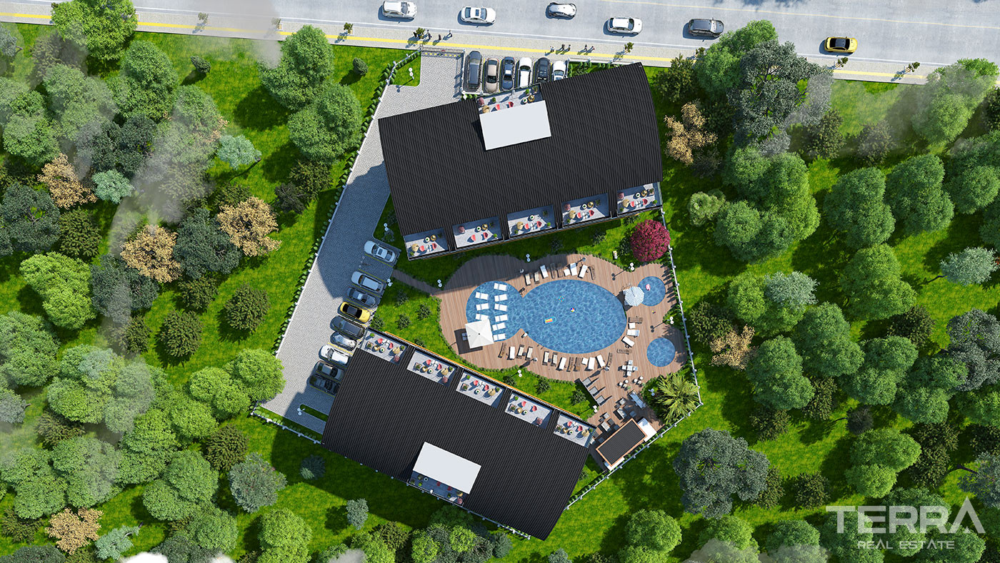 Modern Apartment Complex with Extensive Facilities in Oba, Alanya - 92465