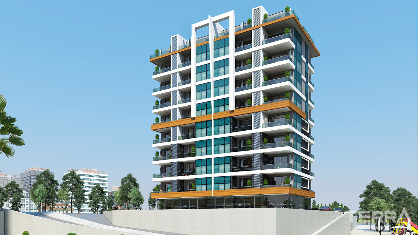 Elegant Alanya Apartments with Scenic Views in Kestel - 92495