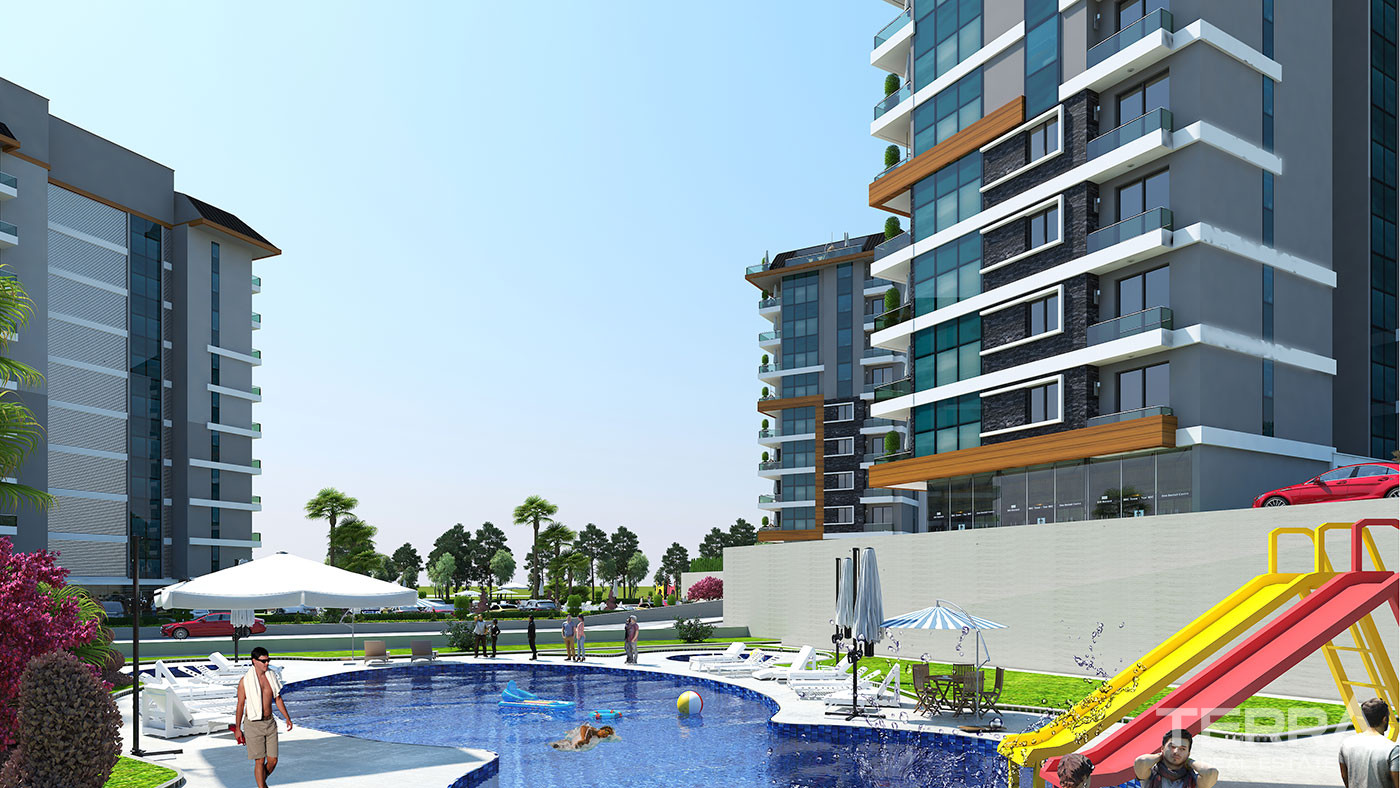 Elegant Alanya Apartments with Scenic Views in Kestel - 92496