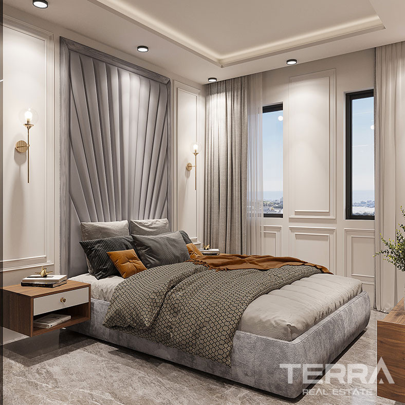 Elegant Alanya Apartments with Scenic Views in Kestel - 92510