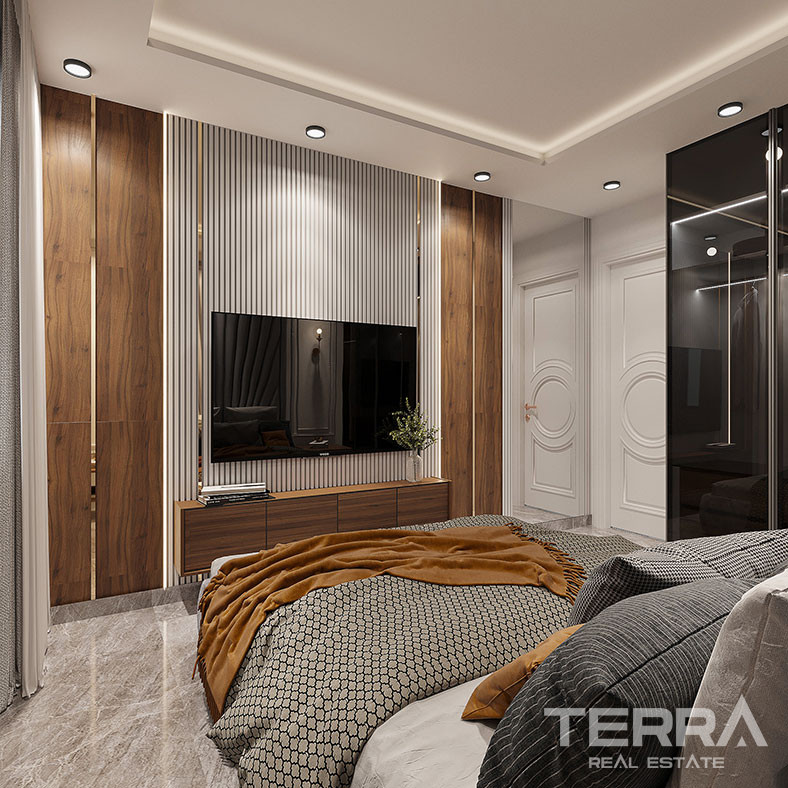 Elegant Alanya Apartments with Scenic Views in Kestel - 92511