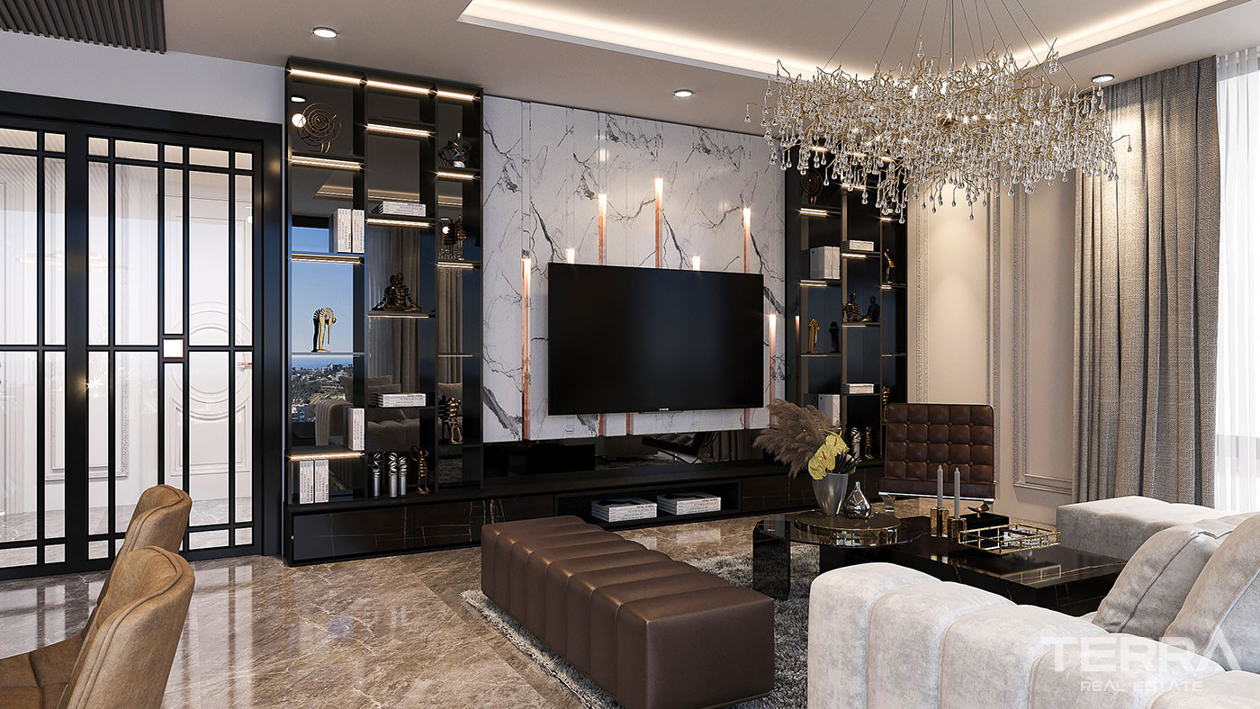 Elegant Alanya Apartments with Scenic Views in Kestel - 92516