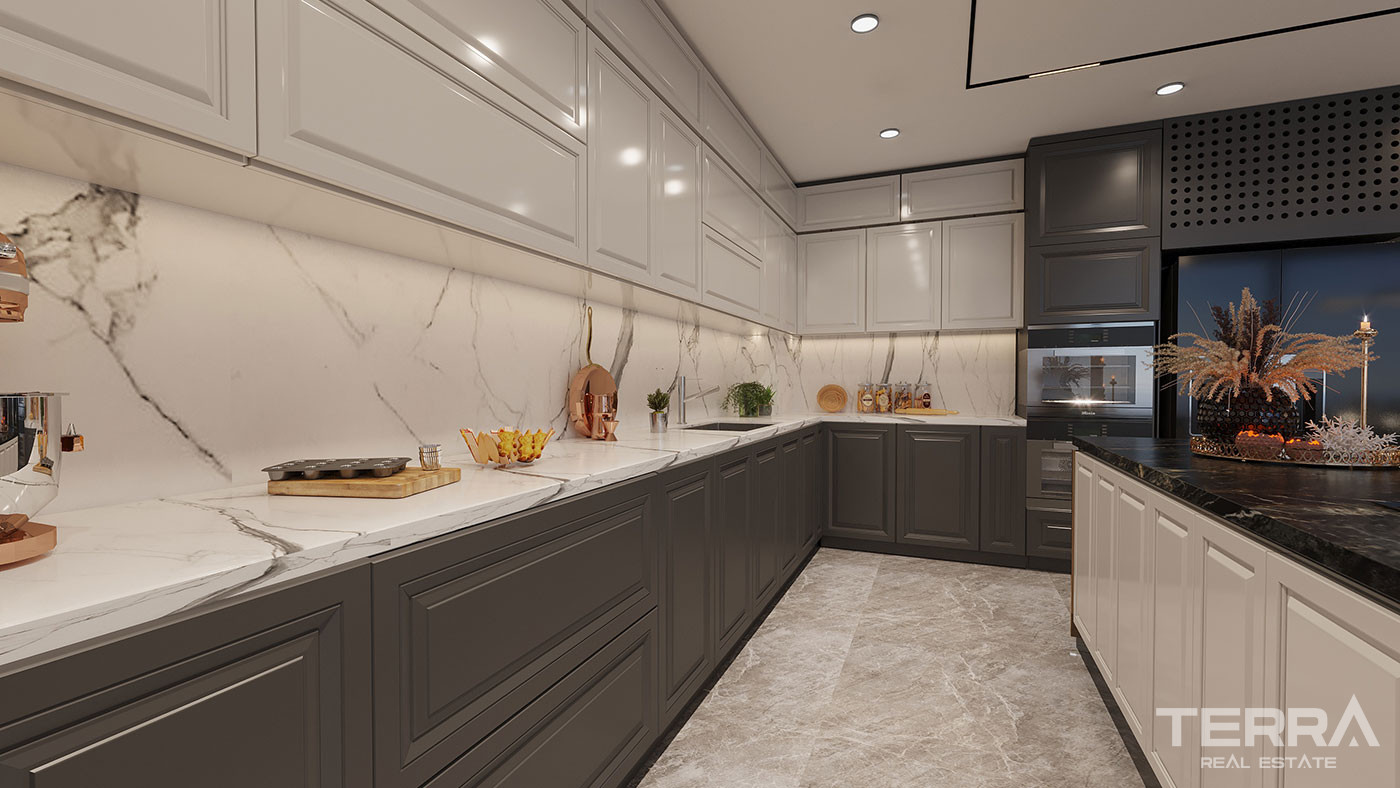 Elegant Alanya Apartments with Scenic Views in Kestel - 92518
