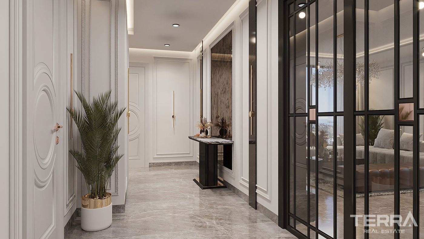 Elegant Alanya Apartments with Scenic Views in Kestel - 92523