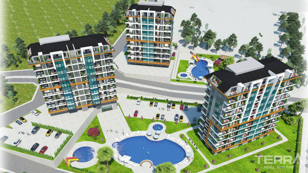 Elegant Alanya Apartments with Scenic Views in Kestel