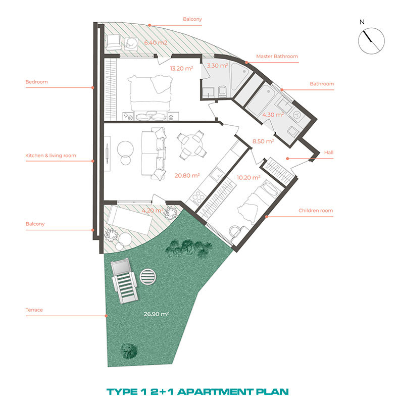 Excellent Investment Opportunities with Luxury Antalya Apartments - 92747