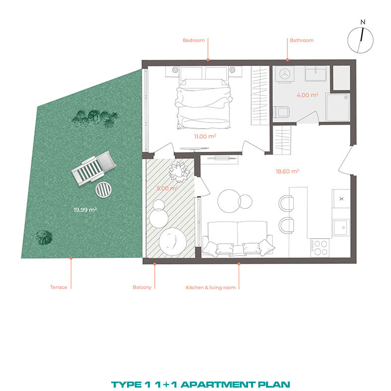Excellent Investment Opportunities with Luxury Antalya Apartments - 92750