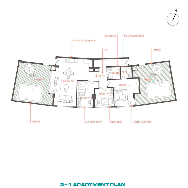 Excellent Investment Opportunities with Luxury Antalya Apartments - 92758