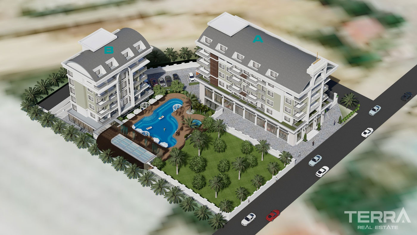 A Life of Ease and Comfort with Apartments in Kargıcak, Alanya - 92781