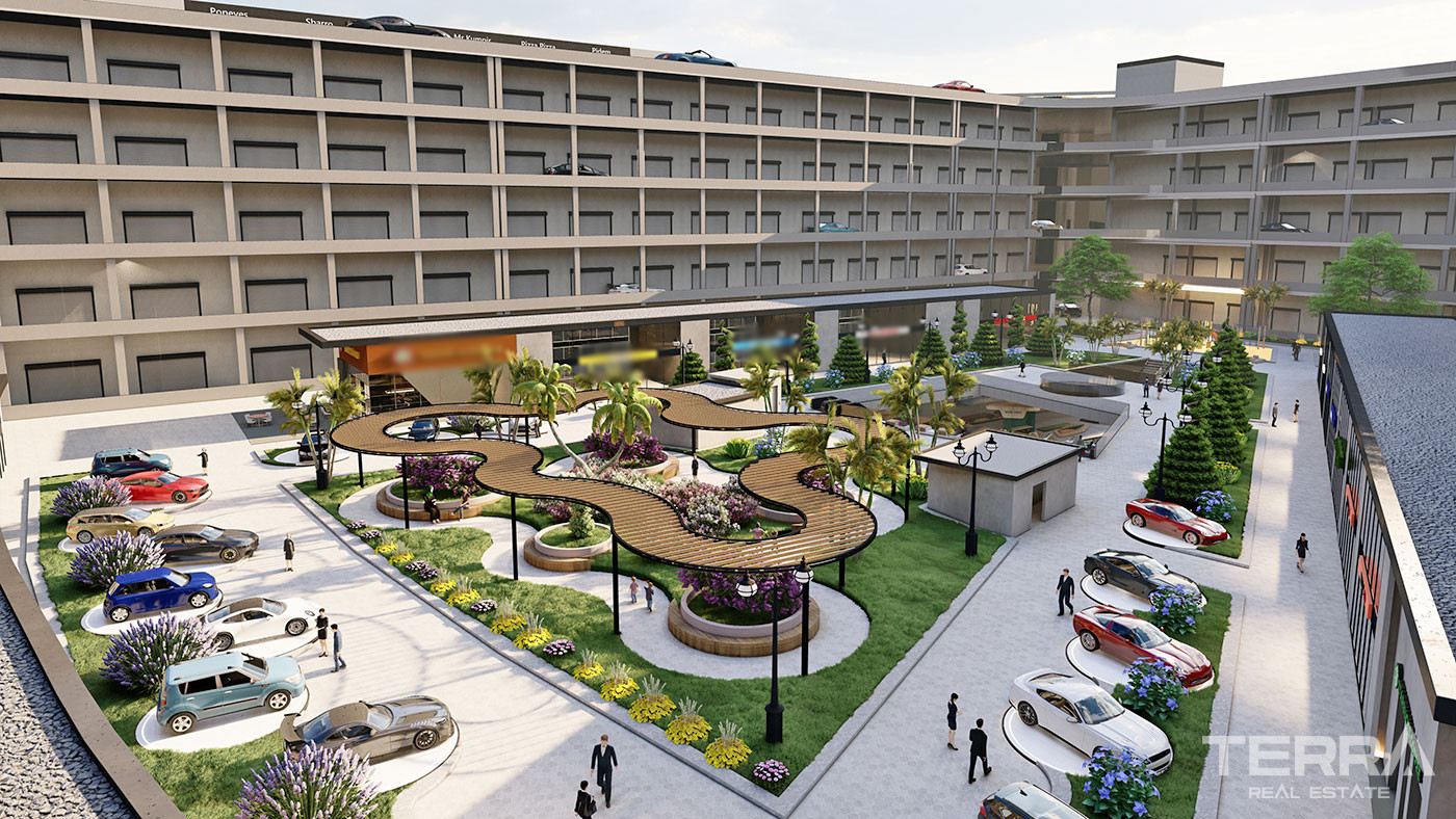 Commercial Real Estate with Rental Income Potential in Antalya, Aksu - 92881