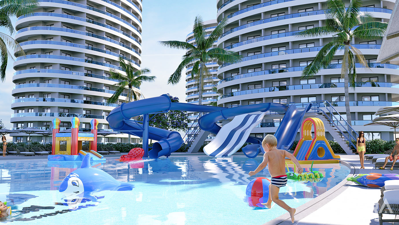 Exceptionally Styled Social Areas from Sea View Flats in Cyprus - 92898