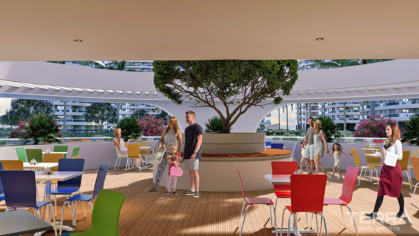 Exceptionally Styled Social Areas from Sea View Flats in Cyprus - 92900