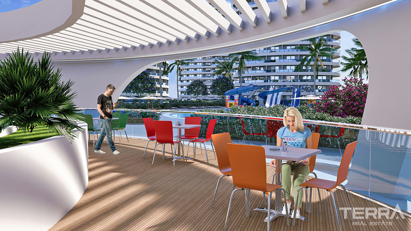 Exceptionally Styled Social Areas from Sea View Flats in Cyprus - 92901