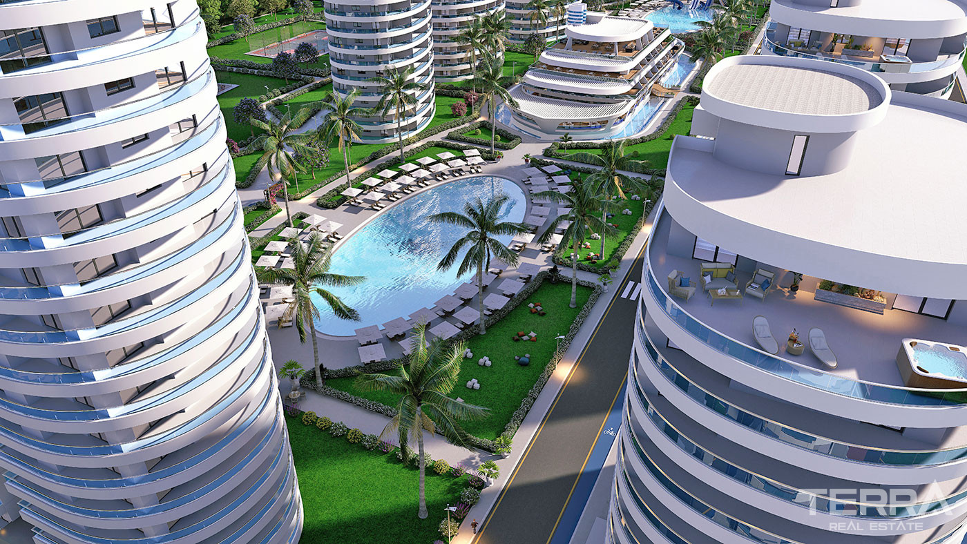 Exceptionally Styled Social Areas from Sea View Flats in Cyprus - 92905