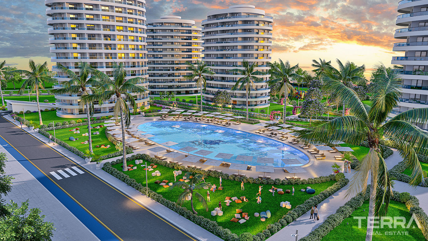 Exceptionally Styled Social Areas from Sea View Flats in Cyprus - 92911