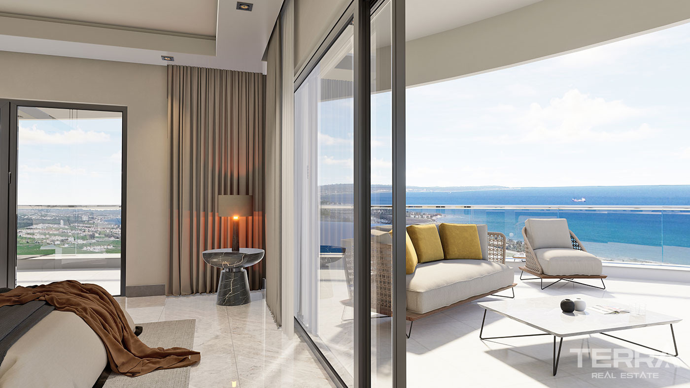 Exceptionally Styled Social Areas from Sea View Flats in Cyprus - 92919
