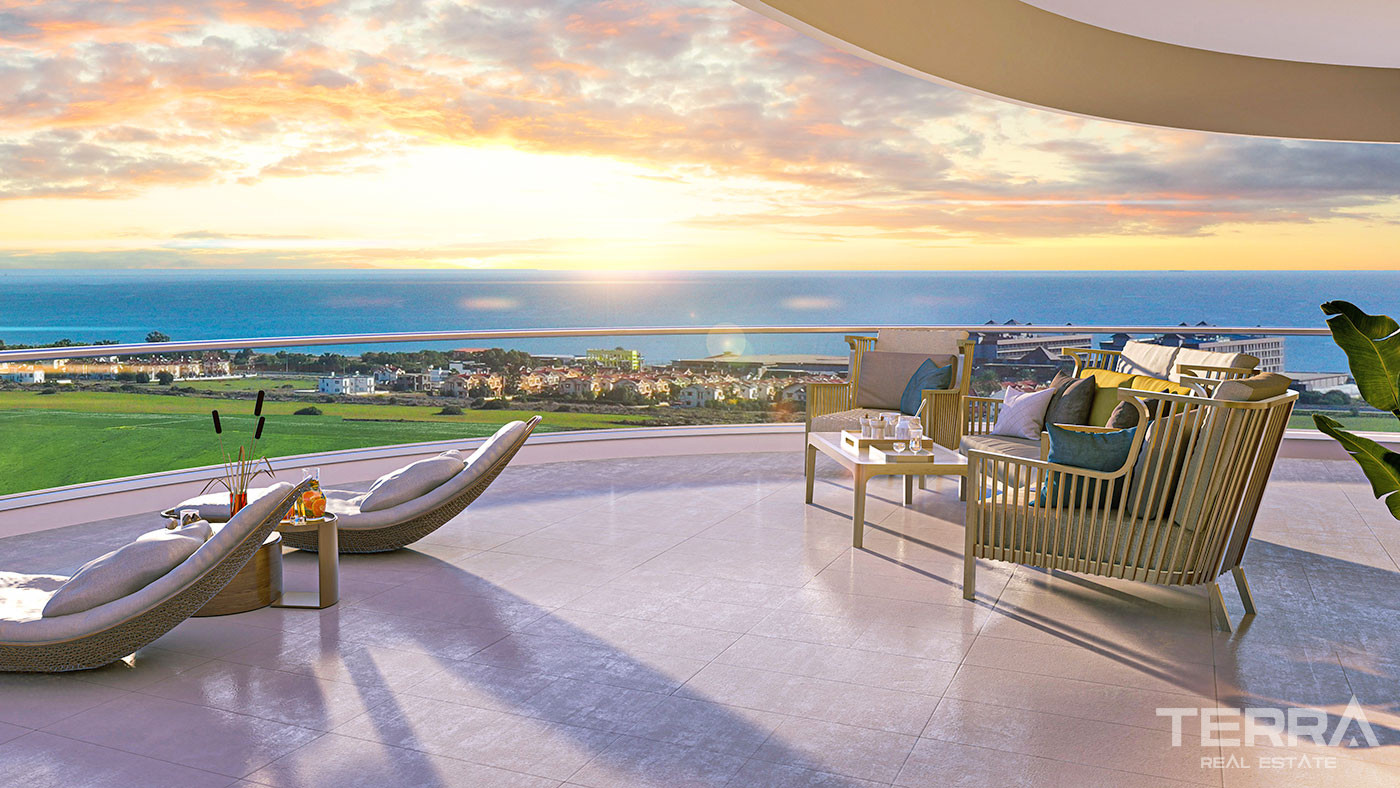 Exceptionally Styled Social Areas from Sea View Flats in Cyprus - 92934
