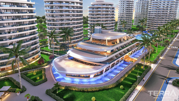 Exceptionally Styled Social Areas from Sea View Flats in Cyprus