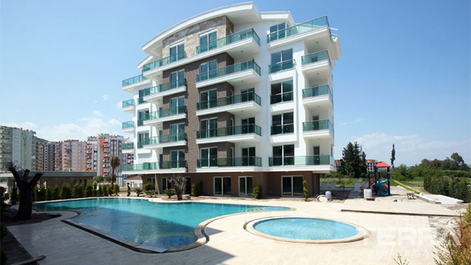 Bright apartments for sale in Antalya