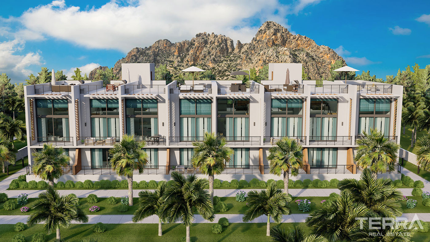 Sea View Apartments Combining Modernity with Luxury in Cyprus, Kyrenia - 93107