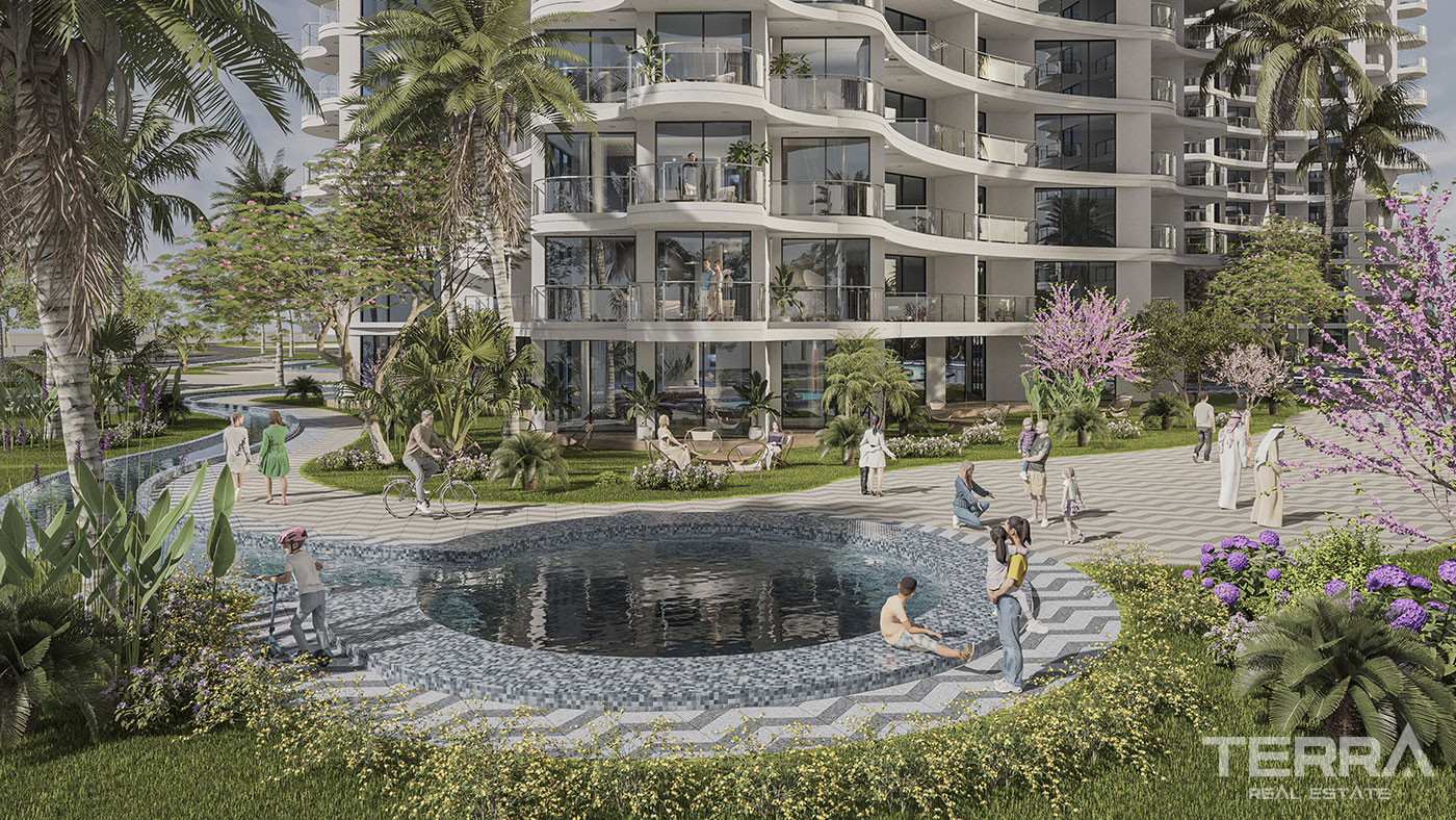Elegant North Cyprus Flats within a Sea View Complex in Famagusta - 93162