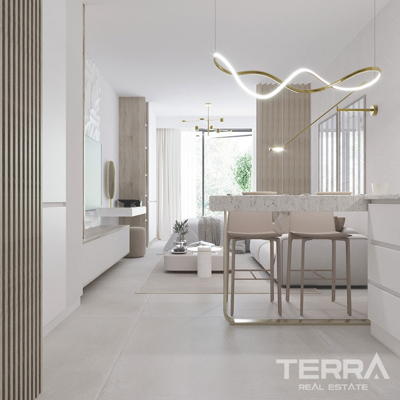 Elegant North Cyprus Flats within a Sea View Complex in Famagusta - 93187