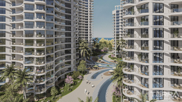 Elegant North Cyprus Flats within a Sea View Complex in Famagusta
